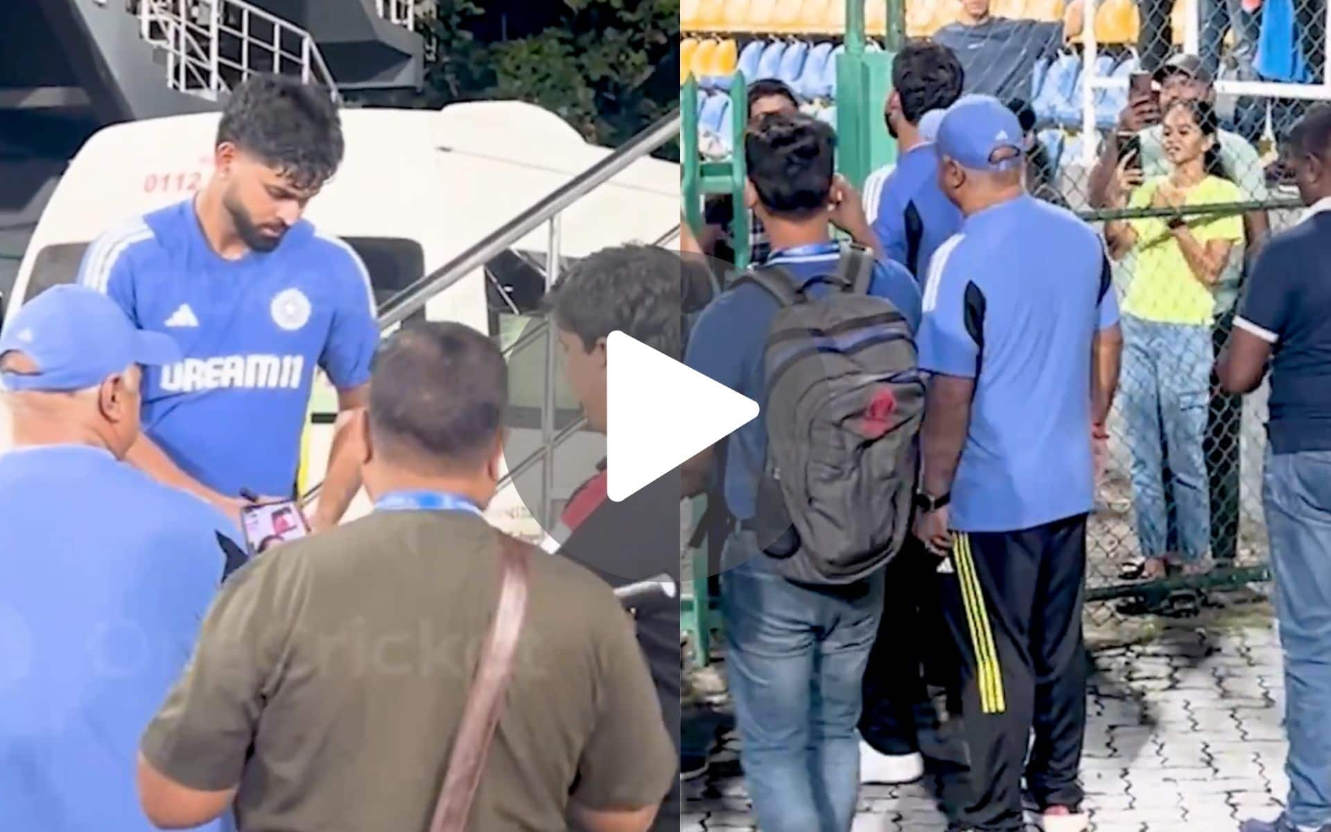 [Watch] Shreyas Iyer Returns Back To Sign Autographs For Fans In A Heartwarming Gesture 